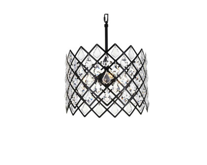 Elegant Pendant Light - Black, L 13" (1111D13BK)