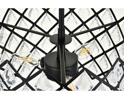 Elegant Pendant Light - Black, L 13" (1111D13BK)