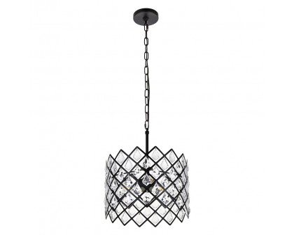 Elegant Pendant Light - Black, L 13" (1111D13BK)