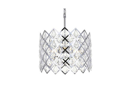 Elegant Pendant Light - Chrome, L 13" (1111D13C)