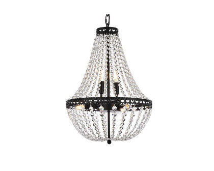 Elegant Pendant Light - Black, L 14" (1113D14BK)