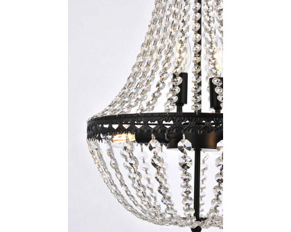 Elegant Pendant Light - Black, L 14" (1113D14BK)