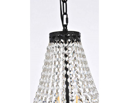 Elegant Pendant Light - Black, L 14" (1113D14BK)