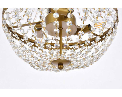 Elegant Pendant Light - Brass, L 14" (1113D14BR)