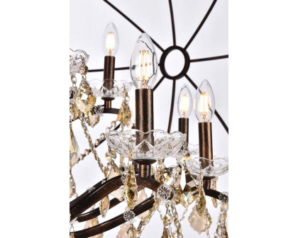 Elegant Urban Classic Pendant Lamp - Dark Bronze, L 60" (1130G60DB-RC)