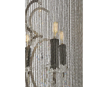 Elegant Vaille Crystal 15 Light Chandelier - Matte Black, L 22" (1131D22MB-RC)