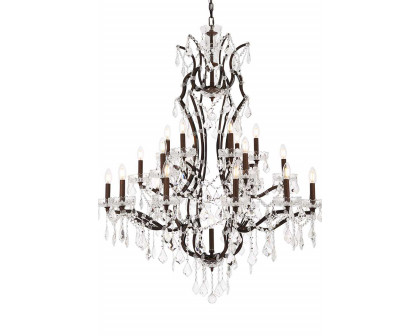 Elegant Urban Classic Elena Collection Pendant Lamp - Rustic Intent, L 41" (1138G41RI-RC)