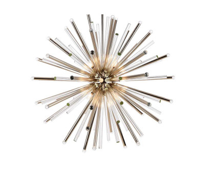 Elegant Chandelier - Polished Nickel, L 48" (1141G48PN)