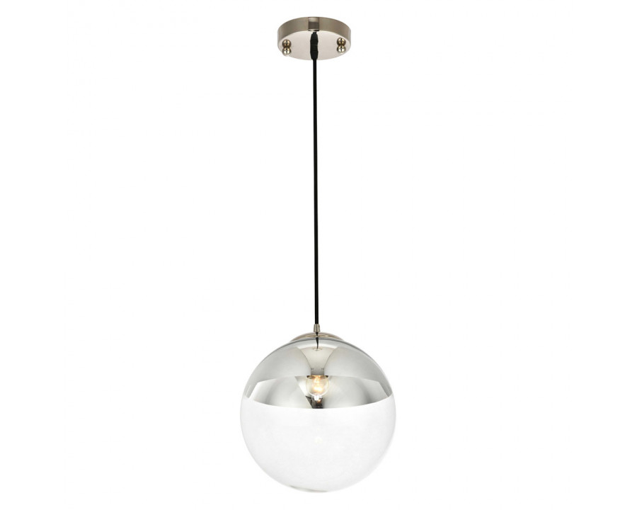 Elegant Pendant - Polished Nickel, L 12" (1142D12PN)