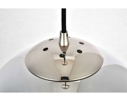 Elegant Pendant - Polished Nickel, L 12" (1142D12PN)