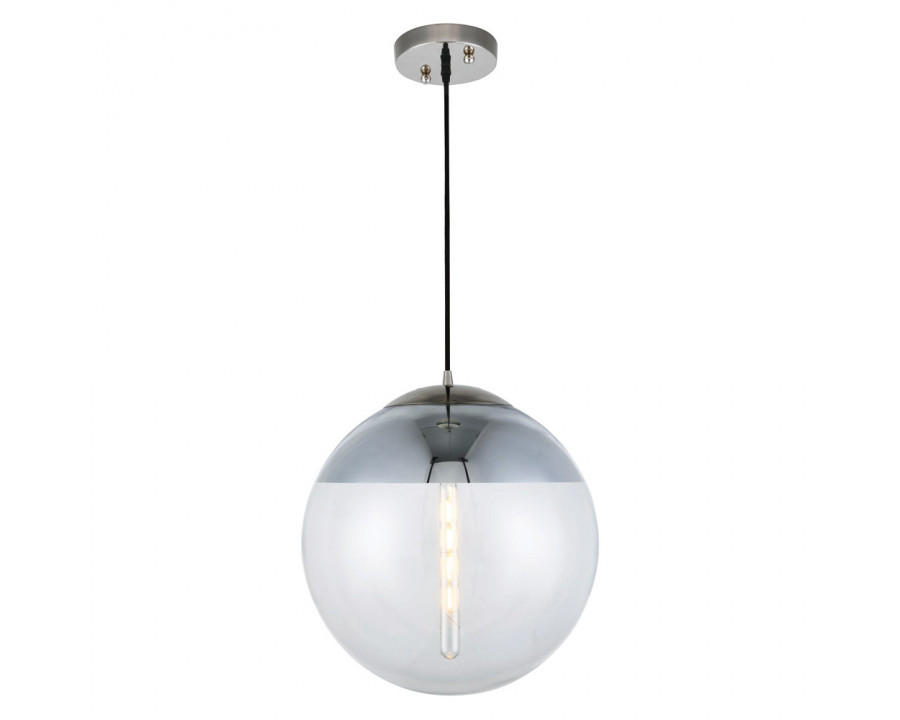 Elegant Pendant - Polished Nickel, L 16" (1142D16PN)