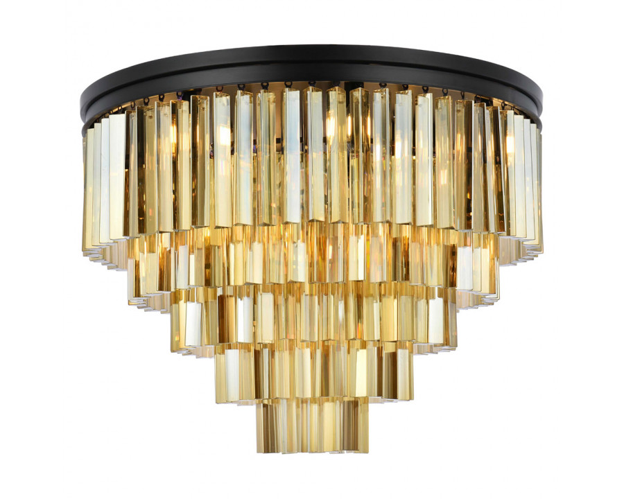 Elegant - Sydney 9 Light Flush Mount