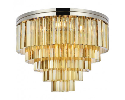 Elegant - Sydney 9 Light Flush Mount