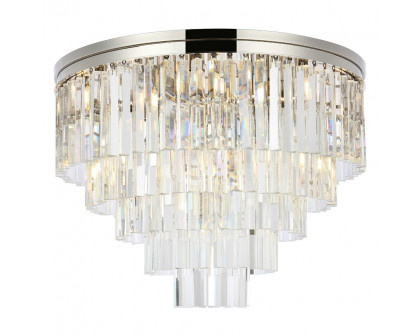 Elegant - Sydney 9 Light Flush Mount