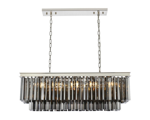 Elegant Sydney Pendant - Polished Nickel/Silver, L 40" (1202D40PN-SS-RC)