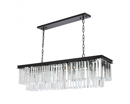 Elegant Sydney Pendant - Matte Black, L 50" (1202D50MB-RC)