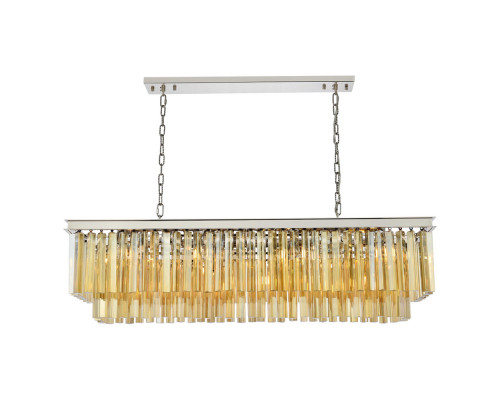 Elegant Sydney Pendant - Polished Nickel/Gold, L 50" (1202D50PN-GT-RC)