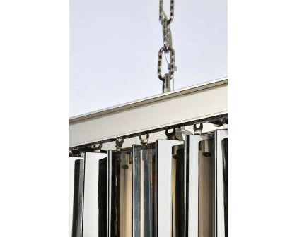 Elegant Sydney Pendant - Polished Nickel/Silver, L 50" (1202D50PN-SS-RC)