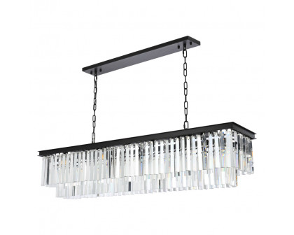 Elegant Sydney Pendant - Matte Black, L 14" (1202D60MB-RC)