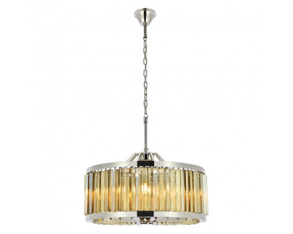 Elegant - Prism 8 Light Round Chandelier