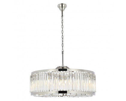 Elegant - Prism 8 Light Round Chandelier