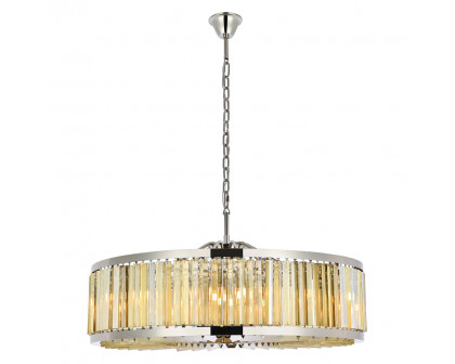 Elegant - Prism 8 Light Round Chandelier