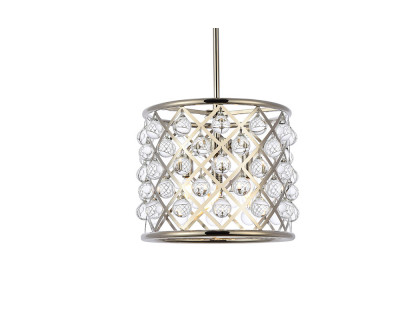 Elegant Urban Classic Madison Collection Pendant Lamp - Polished Nickel, L 14" (1204D14PN-RC)