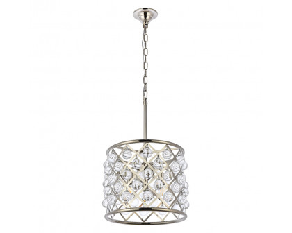 Elegant Urban Classic Madison Collection Pendant Lamp - Polished Nickel, L 14" (1204D14PN-RC)