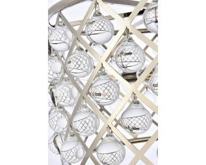 Elegant Urban Classic Madison Collection Pendant Lamp - Polished Nickel, L 20" (1204D20PN-RC)