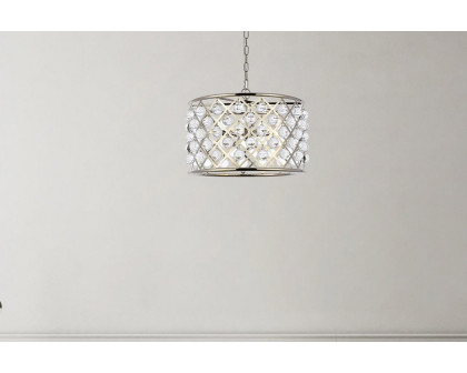 Elegant Urban Classic Madison Collection Pendant Lamp - Polished Nickel, L 20" (1204D20PN-RC)