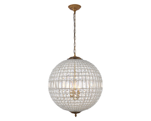 Elegant Urban Classic Pendant Lamp - French Gold, L 24.5" (1205D24FG-RC)