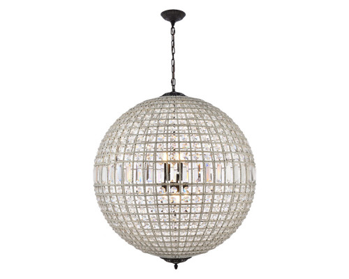 Elegant Urban Classic Pendant Lamp - Dark Bronze, L 36" (1205G36DB-RC)