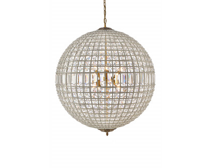 Elegant Urban Classic Pendant Lamp - French Gold, L 36" (1205G36FG-RC)