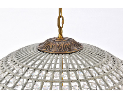 Elegant Urban Classic Pendant Lamp - French Gold, L 36" (1205G36FG-RC)