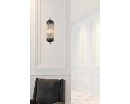 Elegant Urban Classic Olivia Collection Wall Sconce - Dark Bronze (1205W5DB-RC)