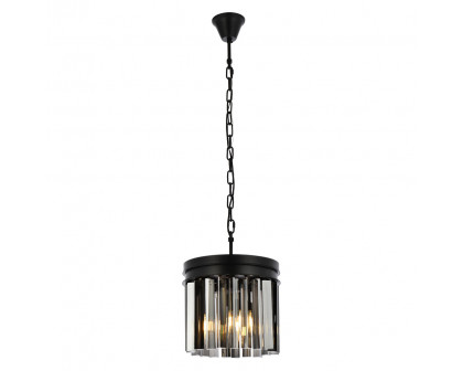 Elegant - Crystal Prism 6 Light Round Chandelier