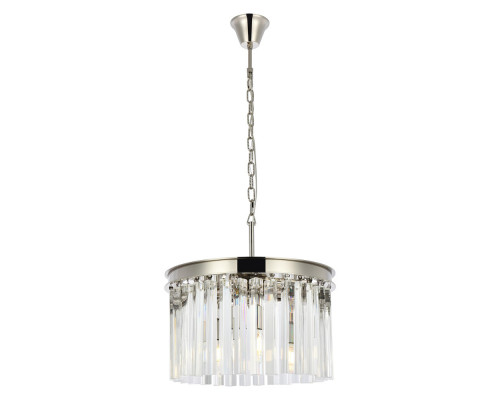 Elegant - Crystal Prism 6 Light Round Chandelier