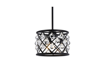 Elegant - Crystal Grid Hoop 3 Light Chandelier (PNT-1213D)