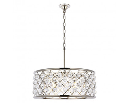 Elegant - Crystal Grid Hoop 3 Light Chandelier (PNT-1213D)