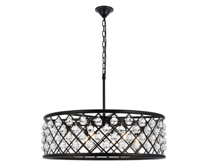 Elegant - Crystal Grid Hoop 3 Light Chandelier (PNT-1213D)