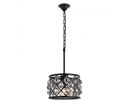 Elegant - Crystal Grid Hoop 3 Light Chandelier (PNT-1214D)