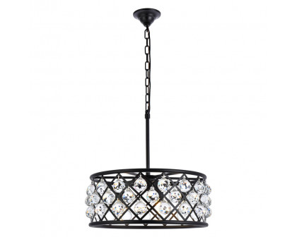 Elegant - Crystal Grid Hoop 3 Light Chandelier (PNT-1214D)