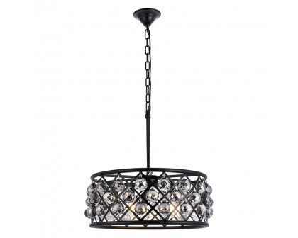 Elegant - Crystal Grid Hoop 3 Light Chandelier (PNT-1214D)