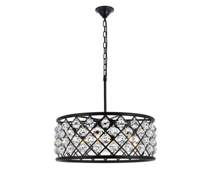 Elegant - Crystal Grid Hoop 3 Light Chandelier (PNT-1214D)