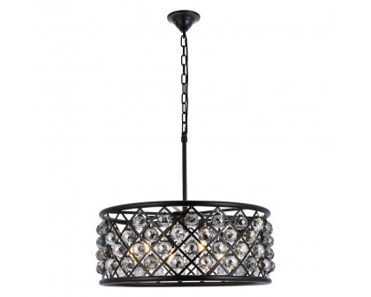 Elegant - Crystal Grid Hoop 3 Light Chandelier (PNT-1214D)