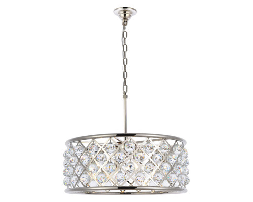 Elegant - Crystal Grid Hoop 3 Light Chandelier (PNT-1214D)