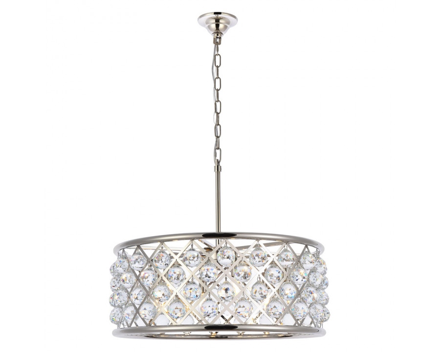 Elegant - Crystal Grid Hoop 3 Light Chandelier (PNT-1214D)