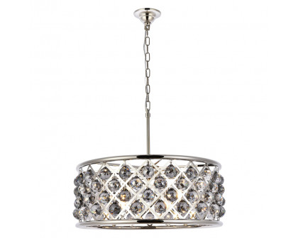 Elegant - Crystal Grid Hoop 3 Light Chandelier (PNT-1214D)