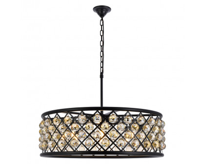 Elegant - Crystal Grid Hoop 3 Light Chandelier (PNT-1214D)