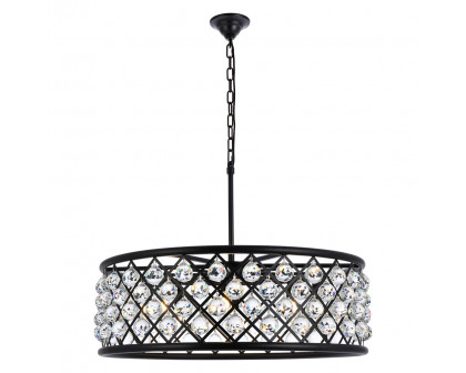 Elegant - Crystal Grid Hoop 3 Light Chandelier (PNT-1214D)